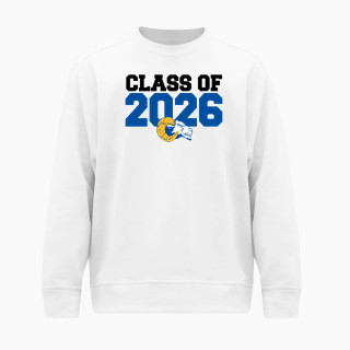 BSN SPORTS Men's Cotton Rich Fleece Crew Neck