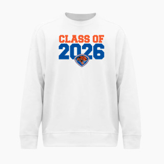 BSN SPORTS Men's Cotton Rich Fleece Crew Neck