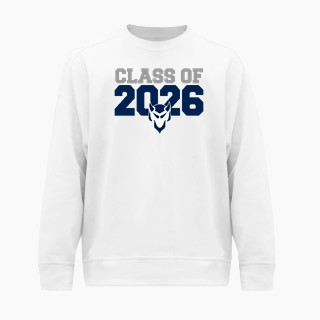 BSN SPORTS Men's Cotton Rich Fleece Crew Neck