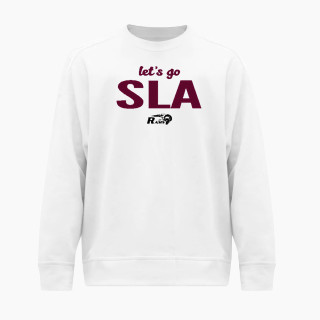 BSN SPORTS Men's Cotton Rich Fleece Crew Neck