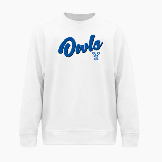 BSN SPORTS Men's Cotton Rich Fleece Crew Neck