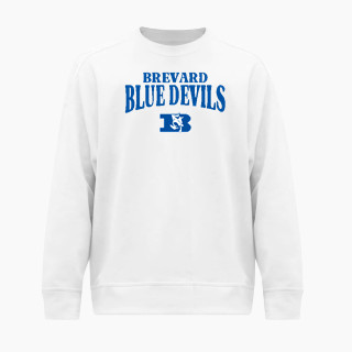 BSN SPORTS Men's Cotton Rich Fleece Crew Neck