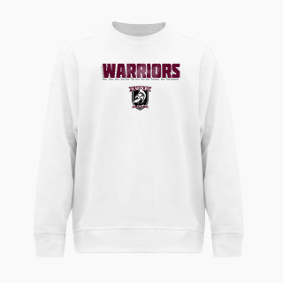 BSN SPORTS Men's Cotton Rich Fleece Crew Neck