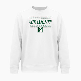 BSN SPORTS Men's Cotton Rich Fleece Crew Neck