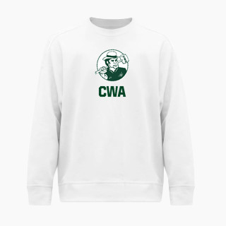 BSN SPORTS Men's Cotton Rich Fleece Crew Neck