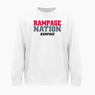 BSN SPORTS Men's Cotton Rich Fleece Crew Neck