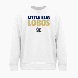 BSN SPORTS Men's Cotton Rich Fleece Crew Neck