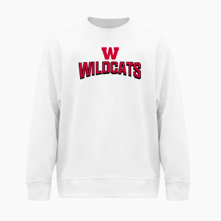 BSN SPORTS Men's Cotton Rich Fleece Crew Neck