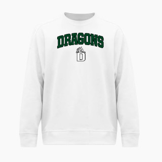 BSN SPORTS Men's Cotton Rich Fleece Crew Neck