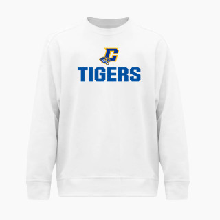 BSN SPORTS Men's Cotton Rich Fleece Crew Neck