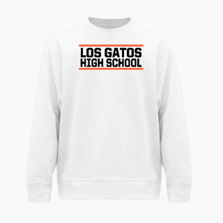 BSN SPORTS Men's Cotton Rich Fleece Crew Neck