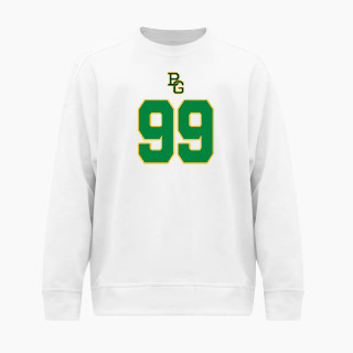 BSN SPORTS Men's Cotton Rich Fleece Crew Neck