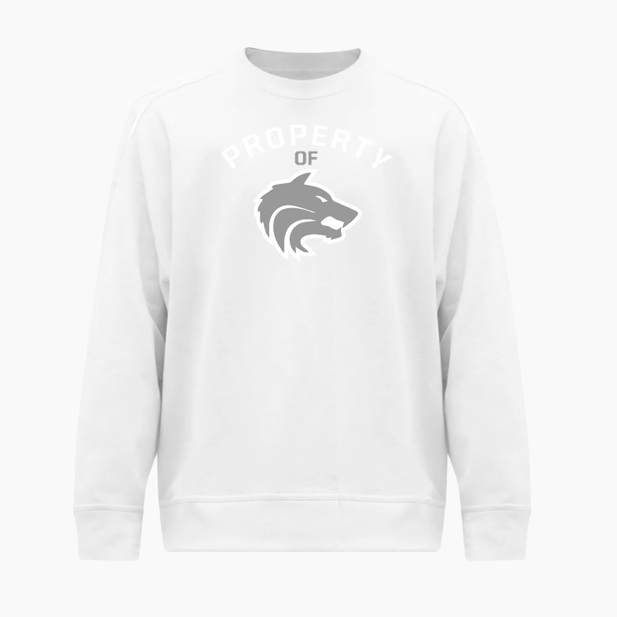 PBS HSA Wolves BSN SPORTS Men's Cotton Rich Fleece Crew Neck