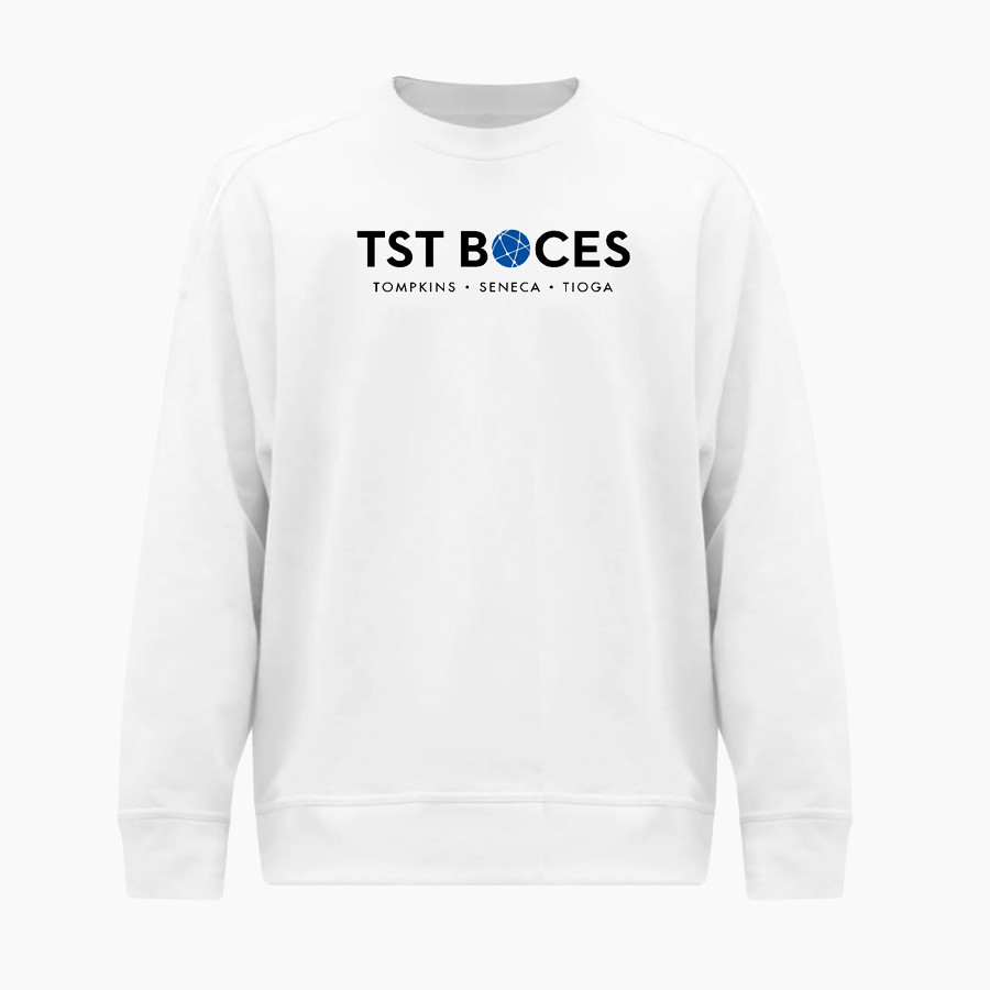 TST BOCES TST BOCES <span class="pdp-name-mascot">Tompkins-Seneca-Tioga Board of Cooperative Educational Services</span> BSN SPORTS Men's Cotton Rich Fleece Crew Neck