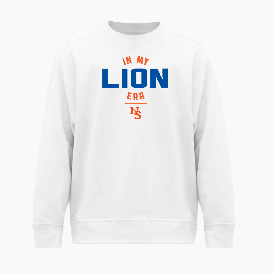 NEWTON SOUTH HIGH SCHOOL LIONS <span class="pdp-name-mascot">NEWTON SOUTH LIONS</span> BSN SPORTS Men's Cotton Rich Fleece Crew Neck