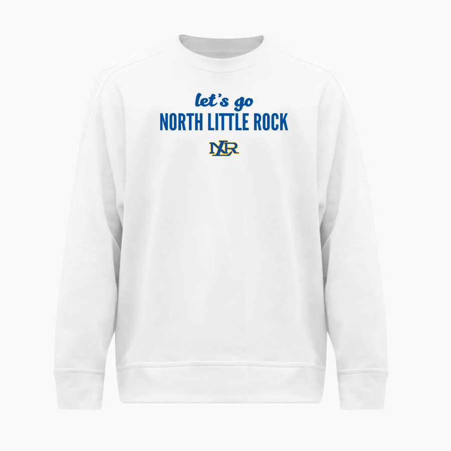 NORTH LITTLE ROCK HIGH SCHOOL CHARGING WILDCATS <span class="pdp-name-mascot">NORTH LITTLE ROCK CHARGING WILDCATS</span> BSN SPORTS Men's Cotton Rich Fleece Crew Neck