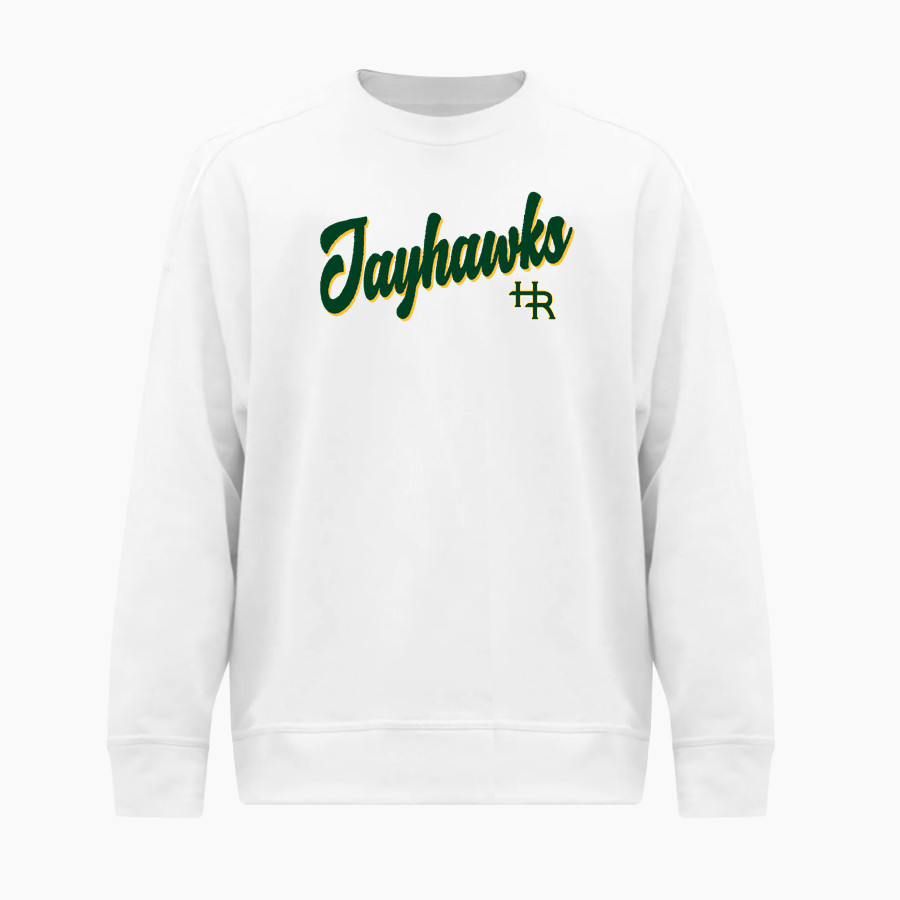 Head-Royce Jayhawks BSN SPORTS Men's Cotton Rich Fleece Crew Neck