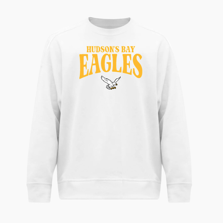 Hudson's Bay Eagles BSN SPORTS Men's Cotton Rich Fleece Crew Neck