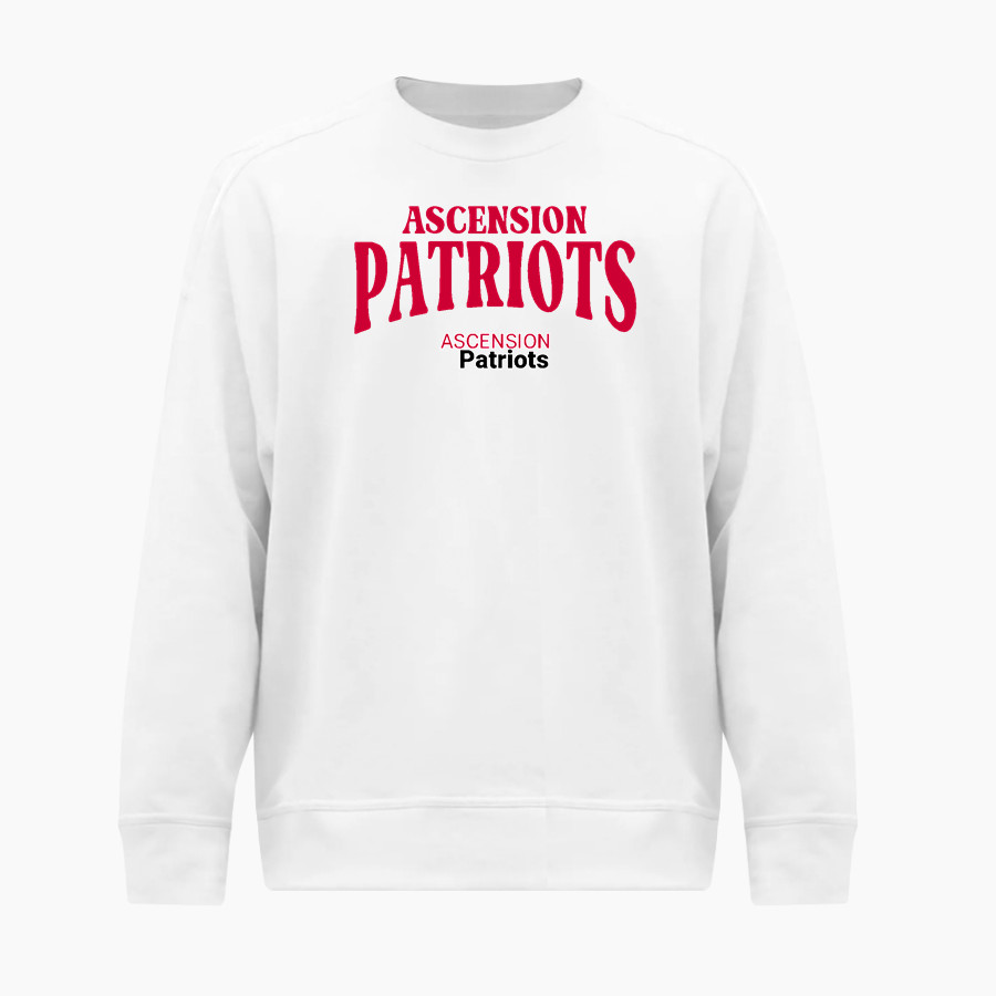 Ascension Catholic School Patriots <span class="pdp-name-mascot">Ascension Catholic School Patriots</span> BSN SPORTS Men's Cotton Rich Fleece Crew Neck