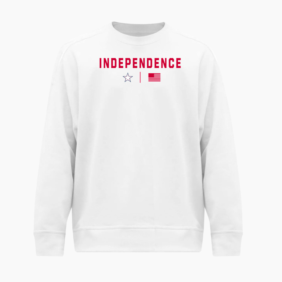 INDEPENDENCE HIGH SCHOOL 76ERS <span class="pdp-name-mascot">INDEPENDENCE 76ERS</span> BSN SPORTS Men's Cotton Rich Fleece Crew Neck