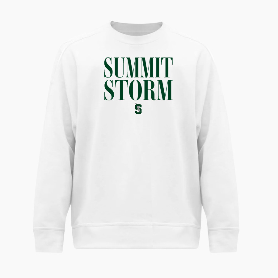 Summit High School Storm <span class="pdp-name-mascot">Summit High School Storm</span> BSN SPORTS Men's Cotton Rich Fleece Crew Neck