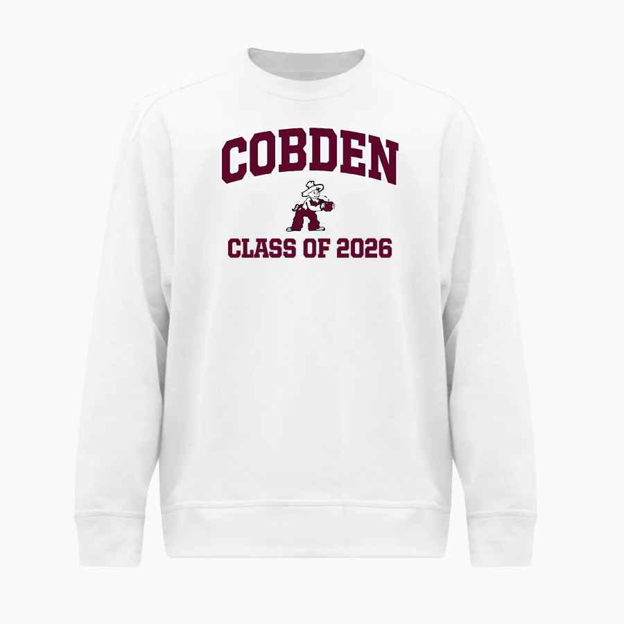 COBDEN HIGH SCHOOL APPLEKNOCKERS <span class="pdp-name-mascot">COBDEN APPLEKNOCKERS</span> BSN SPORTS Men's Cotton Rich Fleece Crew Neck