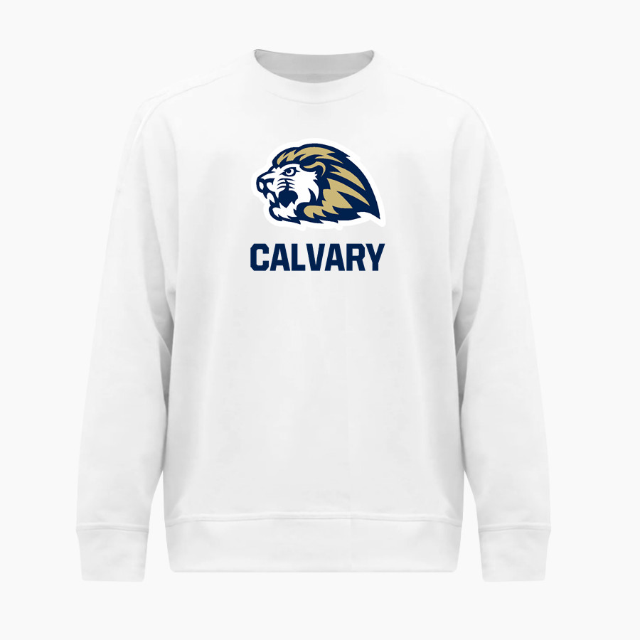 Calvary Lions BSN SPORTS Men's Cotton Rich Fleece Crew Neck