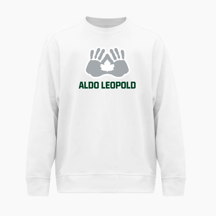Aldo Leopold Aldo Leopold BSN SPORTS Men's Cotton Rich Fleece Crew Neck