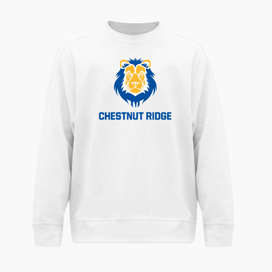 CHESTNUT RIDGE HIGH SCHOOL LIONS BSN SPORTS Men's Cotton Rich Fleece Crew Neck