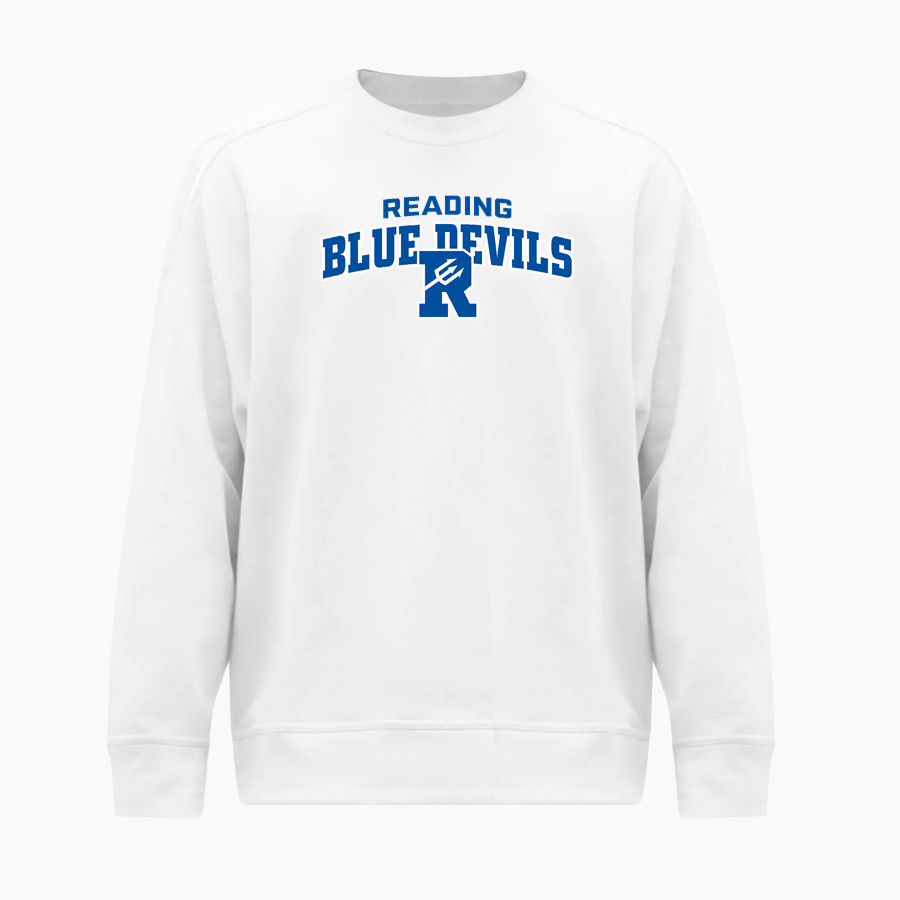 READING SENIOR HIGH SCHOOL BLUE DEVILS <span class="pdp-name-mascot">READING BLUE DEVILS</span> BSN SPORTS Men's Cotton Rich Fleece Crew Neck