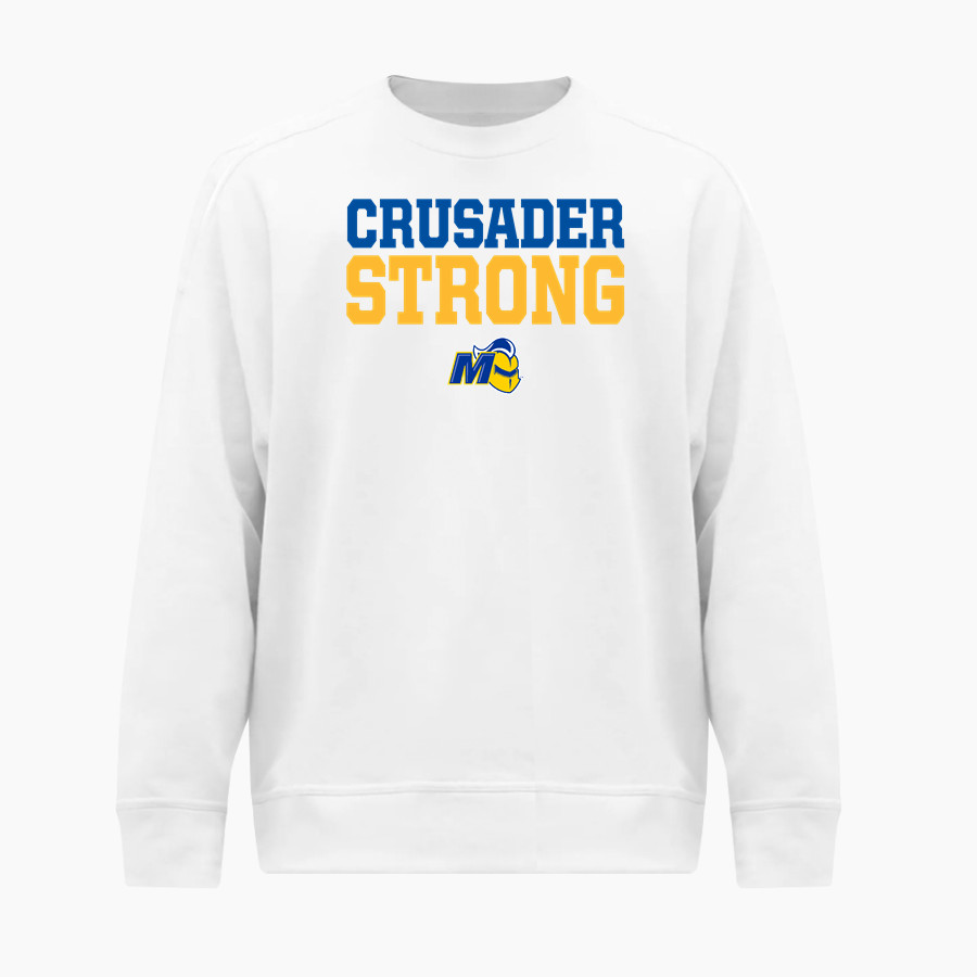Madonna Crusaders BSN SPORTS Men's Cotton Rich Fleece Crew Neck