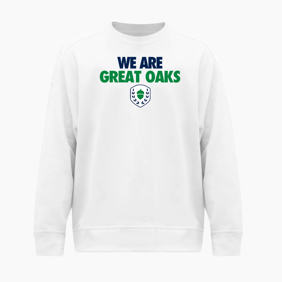 Great Oaks Academy Great Oaks Academy <span class="pdp-name-mascot">Great Oaks Academy</span> BSN SPORTS Men's Cotton Rich Fleece Crew Neck