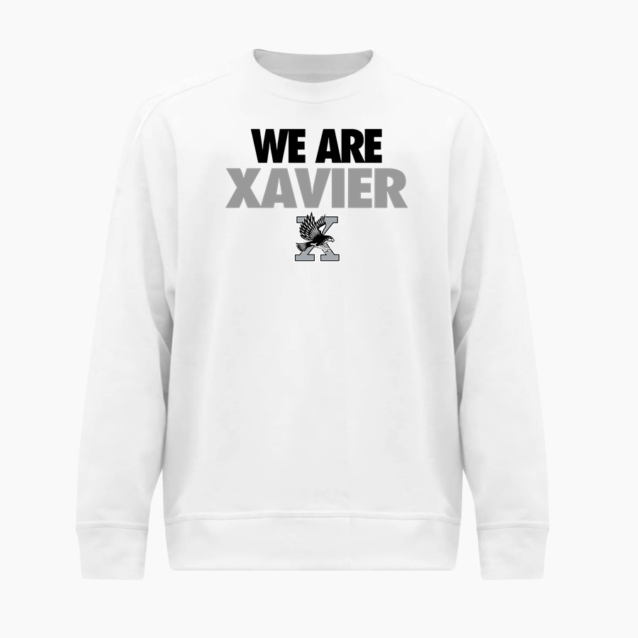 Xavier Falcons BSN SPORTS Men's Cotton Rich Fleece Crew Neck