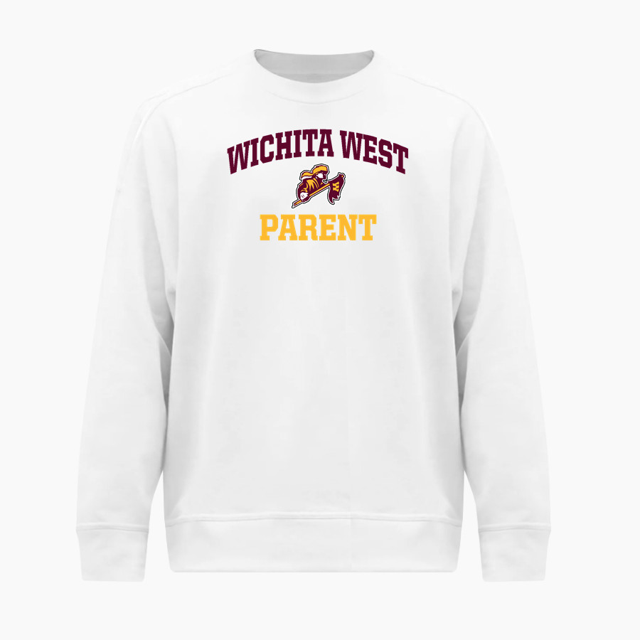 WICHITA WEST HIGH SCHOOL PIONEERS <span class="pdp-name-mascot">WICHITA WEST PIONEERS</span> BSN SPORTS Men's Cotton Rich Fleece Crew Neck