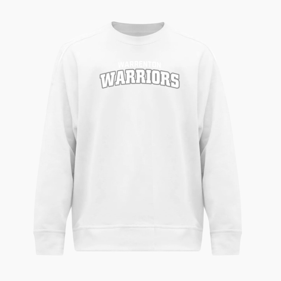 Warrenton Warriors BSN SPORTS Men's Cotton Rich Fleece Crew Neck
