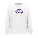 Asbury University Eagles Online Store <span class="pdp-name-mascot">ASBURY UNIVERSITY EAGLES</span> BSN SPORTS Men's Cotton Rich Fleece Crew Neck Front Thumbnail