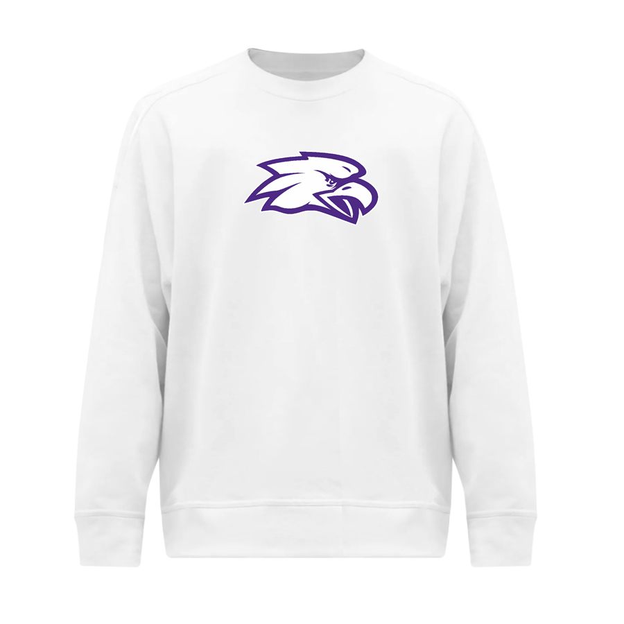 Asbury University Eagles Online Store <span class="pdp-name-mascot">ASBURY UNIVERSITY EAGLES</span> BSN SPORTS Men's Cotton Rich Fleece Crew Neck
