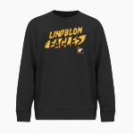 LINDBLOM MATH AND SCIENCE ACADEMY EAGLES BSN SPORTS Youth Cotton Rich Fleece Crew Neck Front Thumbnail