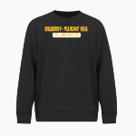 Mulberry - Pleasant View Yellowjackets <span class="pdp-name-mascot">Mulberry - Pleasant View Yellowjackets</span> BSN SPORTS Youth Cotton Rich Fleece Crew Neck Front Thumbnail