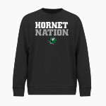BOLES HIGH SCHOOL HORNETS BSN SPORTS Youth Cotton Rich Fleece Crew Neck Front Thumbnail