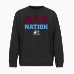 Kankakee Kays <span class="pdp-name-mascot">Kankakee High School Kays</span> BSN SPORTS Youth Cotton Rich Fleece Crew Neck Front Thumbnail