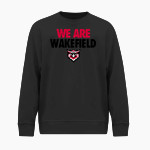 Wakefield Owls <span class="pdp-name-mascot">Wakefield Country Day School Owls</span> BSN SPORTS Youth Cotton Rich Fleece Crew Neck Front Thumbnail