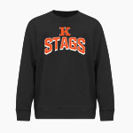 KINGSLEY HIGH SCHOOL STAGS <span class="pdp-name-mascot">KINGSLEY AREA STAGS</span> BSN SPORTS Youth Cotton Rich Fleece Crew Neck Front Thumbnail
