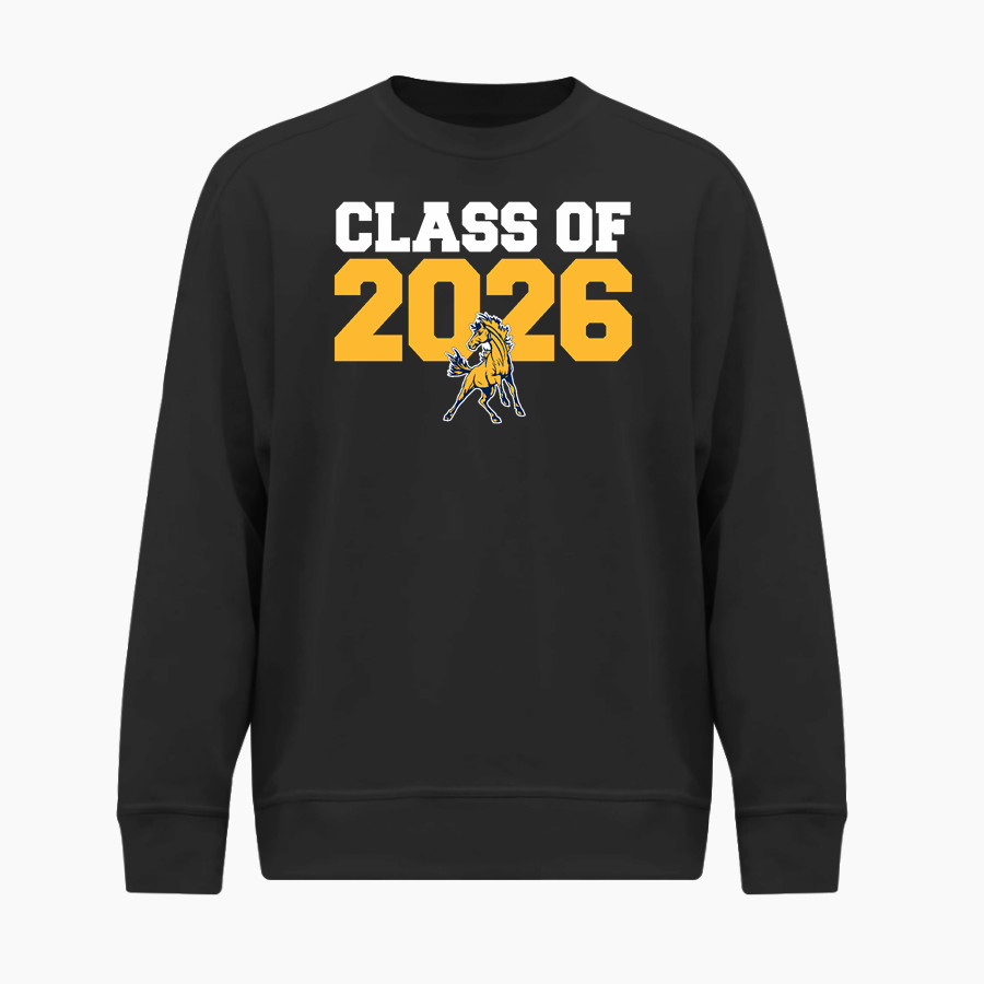 Bark River-Harris Broncos <span class="pdp-name-mascot">Bark-River Harris High School Broncos</span> BSN SPORTS Youth Cotton Rich Fleece Crew Neck