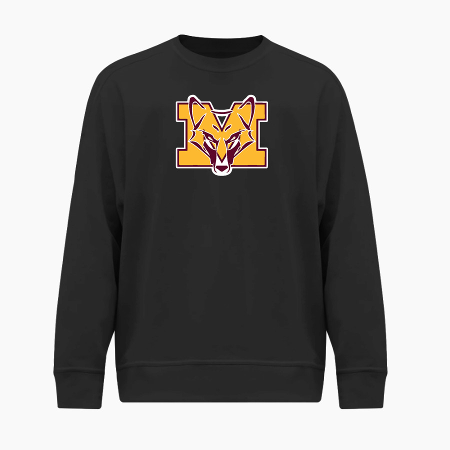 MARION HIGH SCHOOL SWAMP FOXES <span class="pdp-name-mascot">MARION SWAMP FOXES</span> BSN SPORTS Youth Cotton Rich Fleece Crew Neck