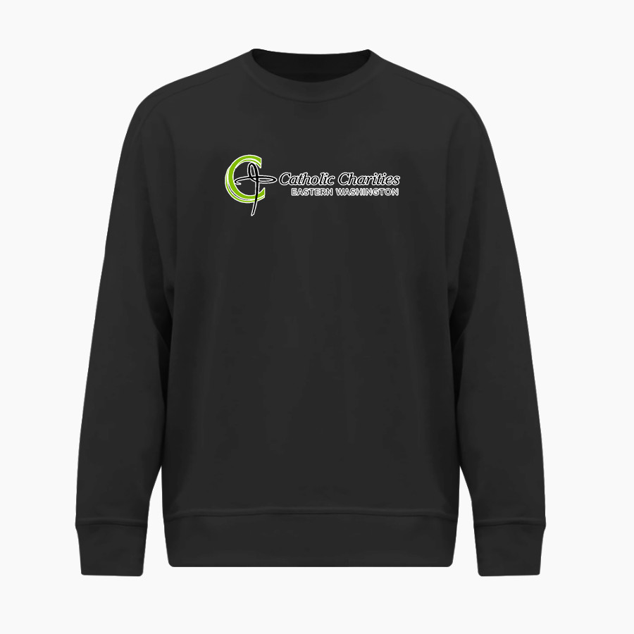 Catholic Charities of Eastern WA Catholic Charities BSN SPORTS Youth Cotton Rich Fleece Crew Neck