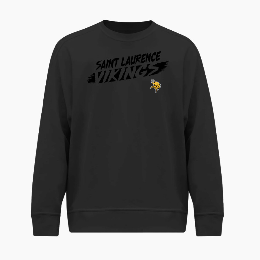 SAINT LAURENCE HIGH SCHOOL VIKINGS BSN SPORTS Youth Cotton Rich Fleece Crew Neck