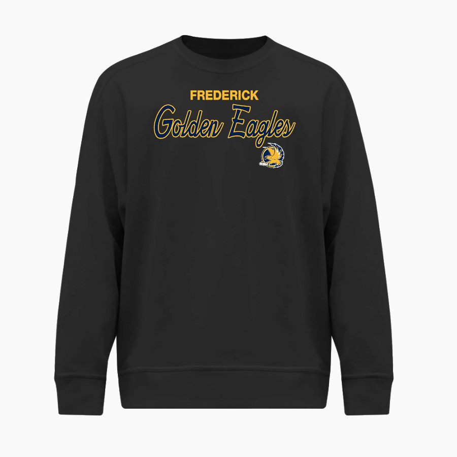 FREDERICK HIGH SCHOOL GOLDEN EAGLES <span class="pdp-name-mascot">FREDERICK GOLDEN EAGLES</span> BSN SPORTS Youth Cotton Rich Fleece Crew Neck