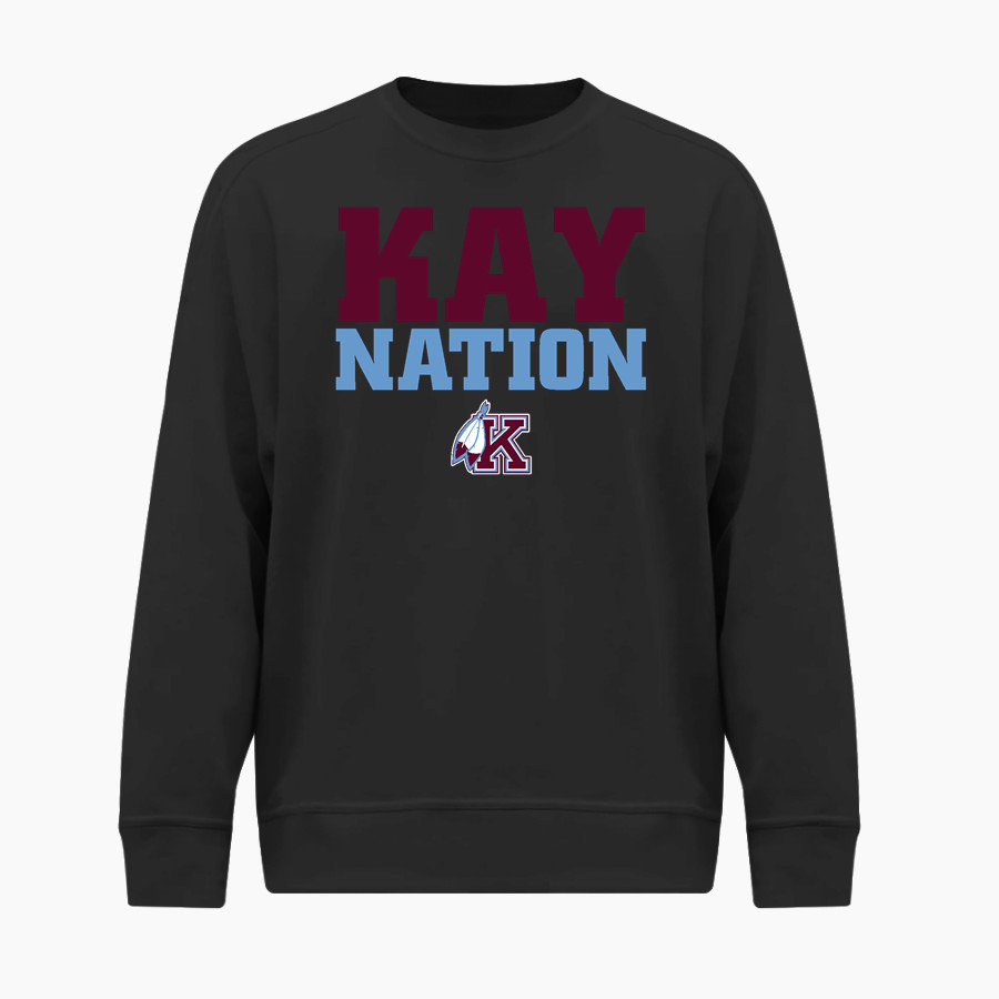 Kankakee Kays <span class="pdp-name-mascot">Kankakee High School Kays</span> BSN SPORTS Youth Cotton Rich Fleece Crew Neck
