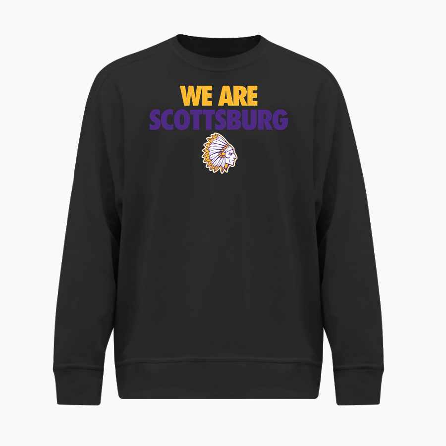 Scottsburg SMS <span class="pdp-name-mascot">Scottsburg SMS</span> BSN SPORTS Youth Cotton Rich Fleece Crew Neck